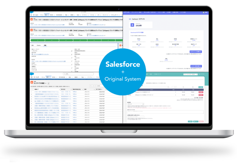 Sales Management System Integrated with E-Commerce site and Production Management System